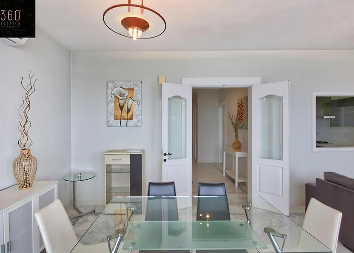 Seafront 3br In Tower Rd Opposite By 360 Estates * Sliema